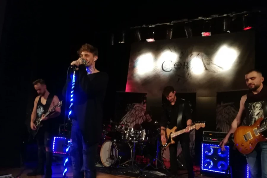 Koncert  zespołu Coria w Domu Zdrojowym 